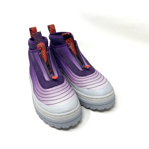 💖MEGA SALE💖Converse Pro Leather X2 Trek White Purple High Women Suede 171842C - Picture 8 of 10